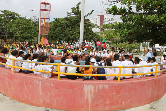 Cohidro palestra na Colônia de Férias da SEEL