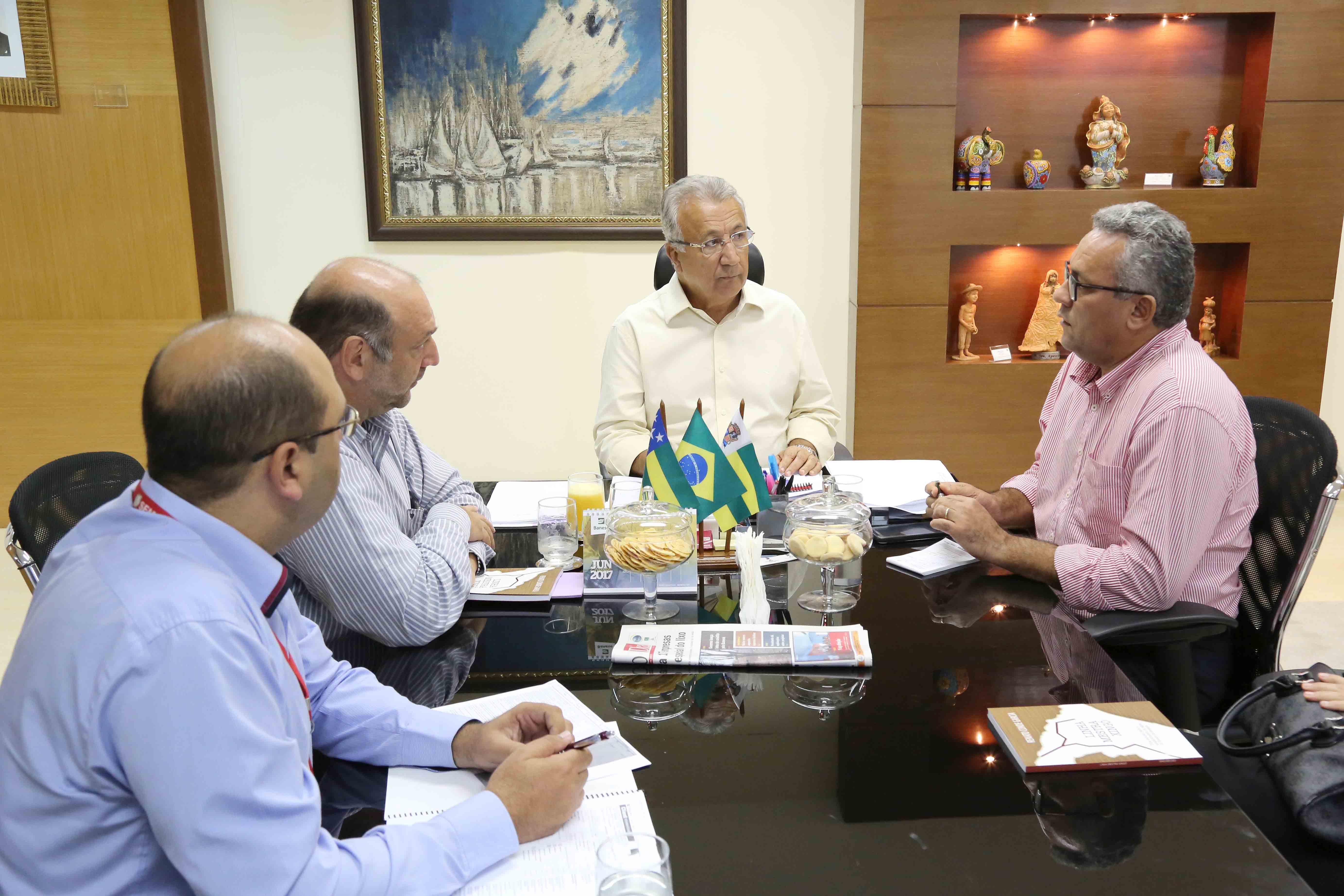 Missão do Banco Mundial para o PAS se reúne com Governador e órgãos estaduais