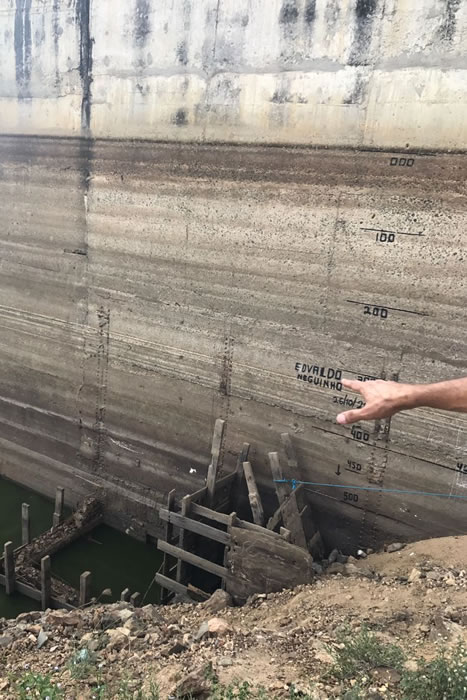 Seca interrompe irrigação no Jacarecica I mas permite obras na barragem