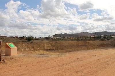 Barragem Prefeito Manoel Soares me Frei Paulo - Foto Ascom Cohidro