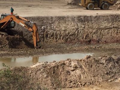 Barragem em Tobias Barreto sendo recuperada