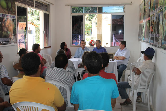 Orgânicos se reúnem com diretores da Cohidro e Prefeito de Lagarto