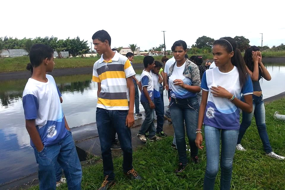 Perímetro da Cohidro recebe estudantes no aniversário de Lagarto