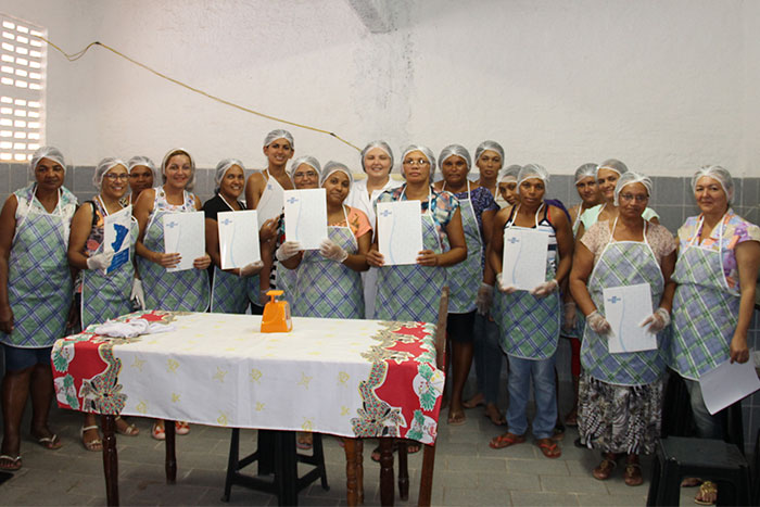 Cohidro e Sebrae capacitam agricultoras de Lagarto