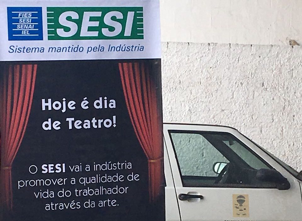 Teatro Sesi na Cohidro faz apresentação sobre Segurança no Trabalho