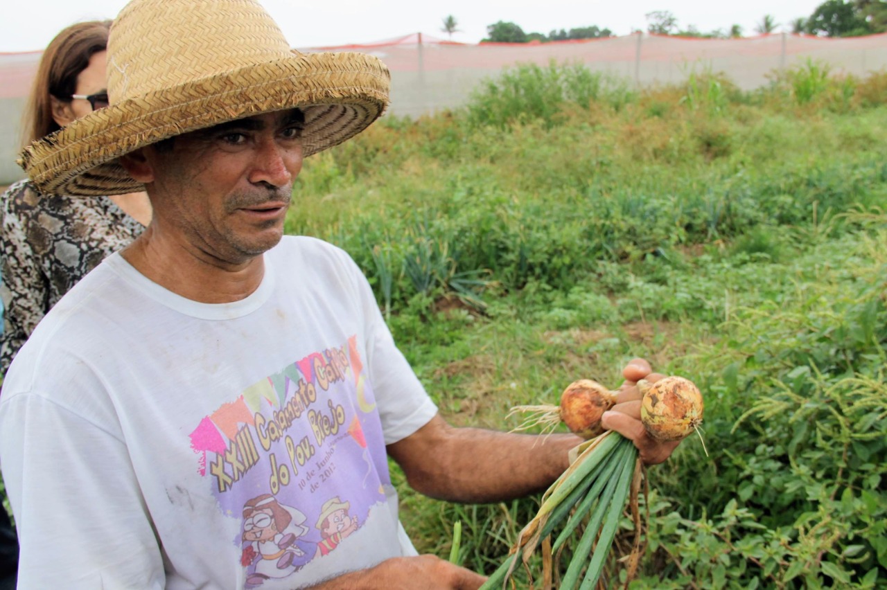 Produção orgânica ganha destaque em perímetro irrigado de Lagarto