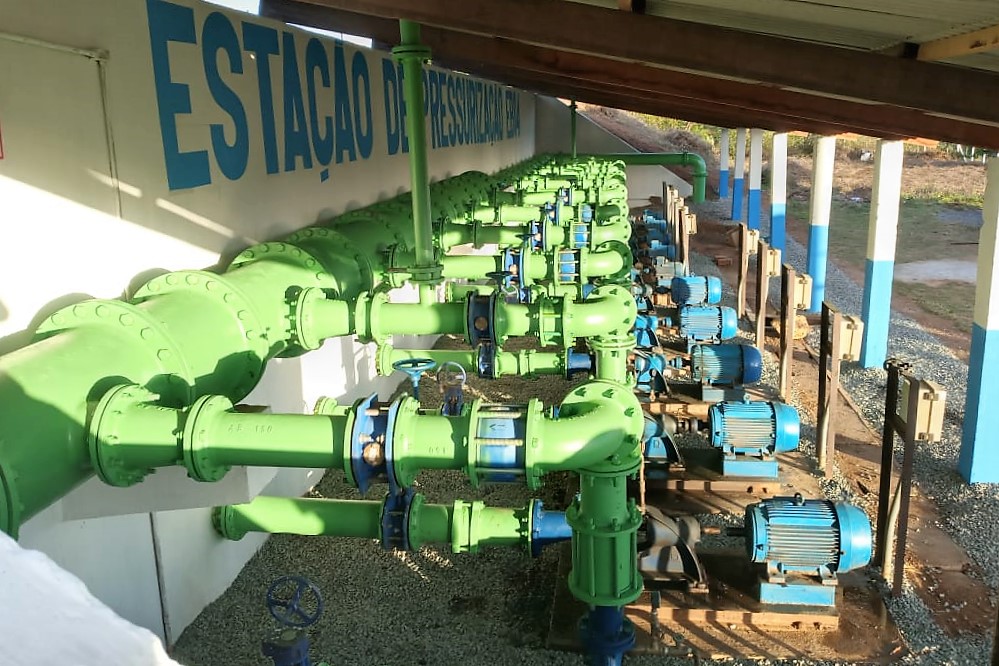 CANINDÉ | Cohidro conclui reforma em estação de bombeamento no Perímetro Irrigado Califórnia