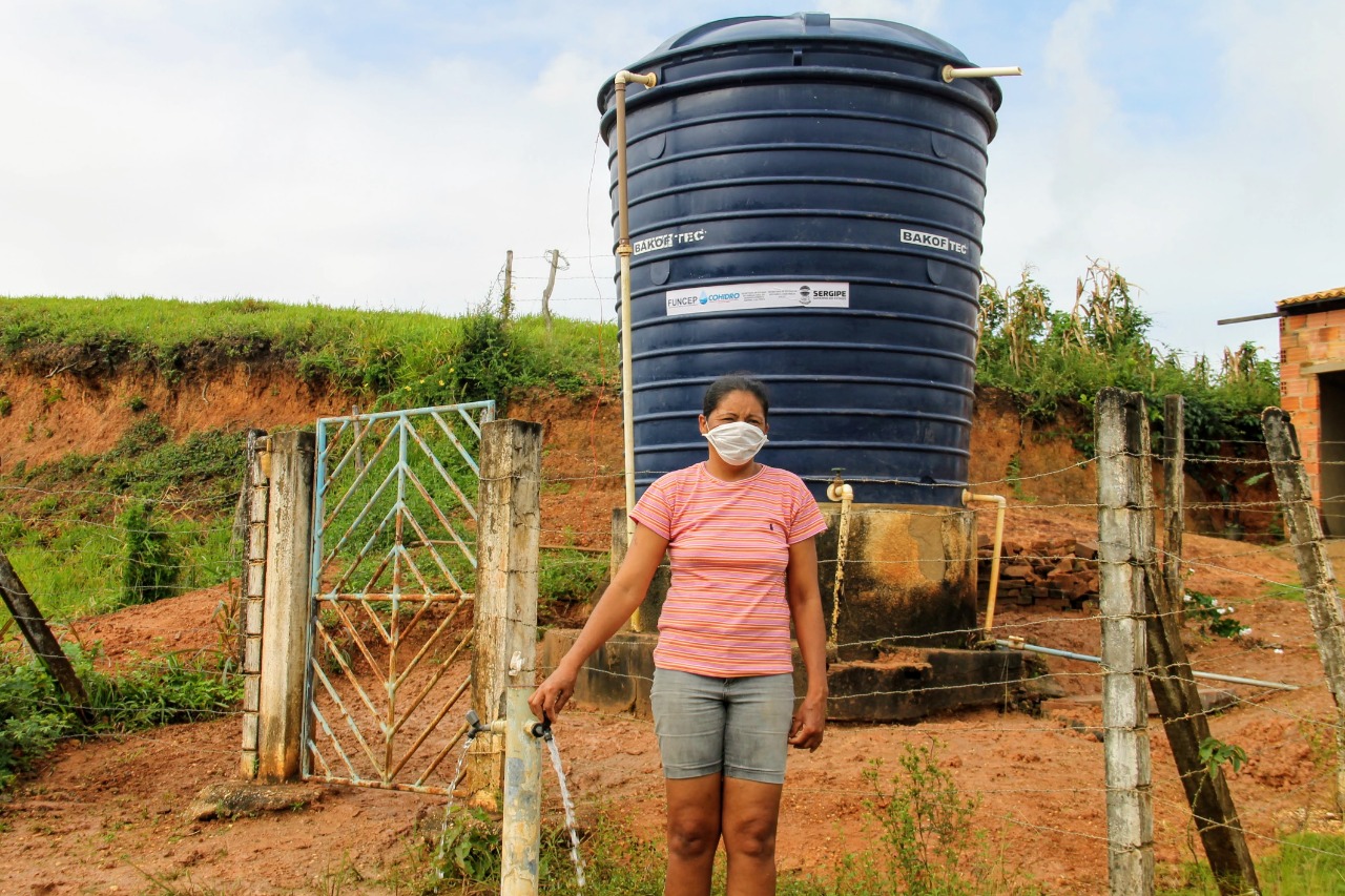 [vídeo] #TBT Governo de Sergipe implanta reservatório de água em povoado do município de Salgado