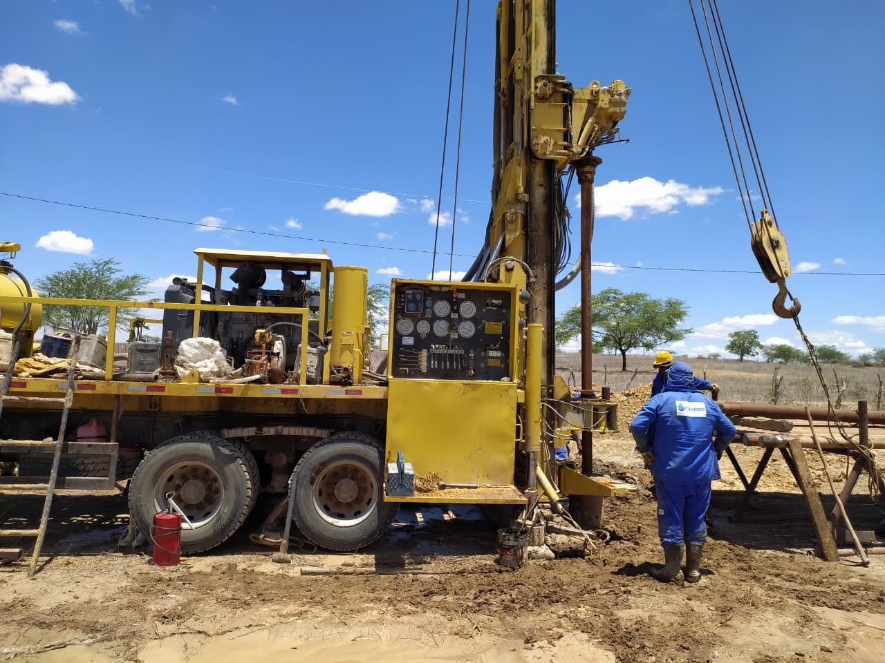 [vídeo] Poço perfurado pela Cohidro em Itabaianinha
