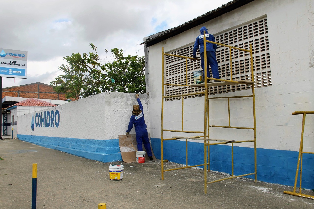 Cohidro segue realizando obras de melhorias nos perímetros irrigados e sede
