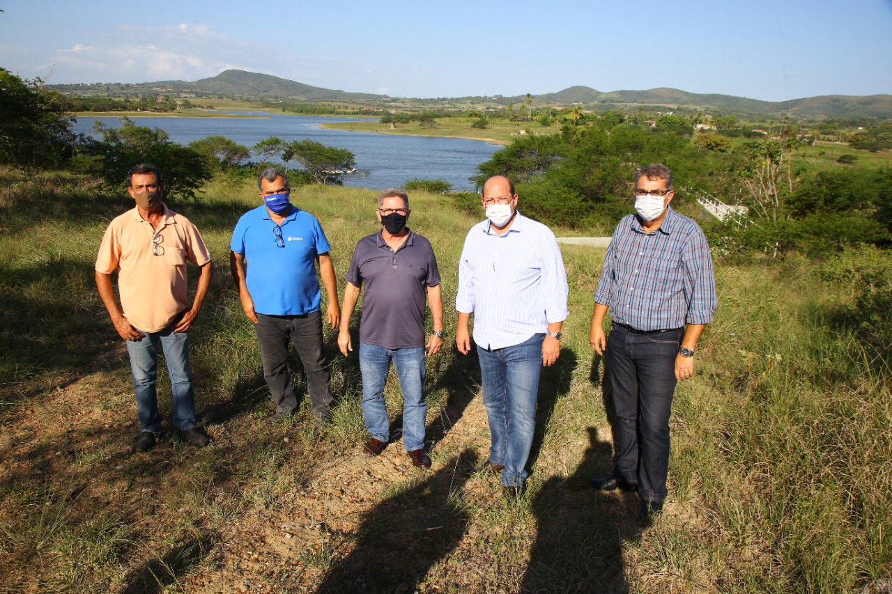 Seagri visita perímetros irrigados em Itabaiana e acompanha nível das barragens