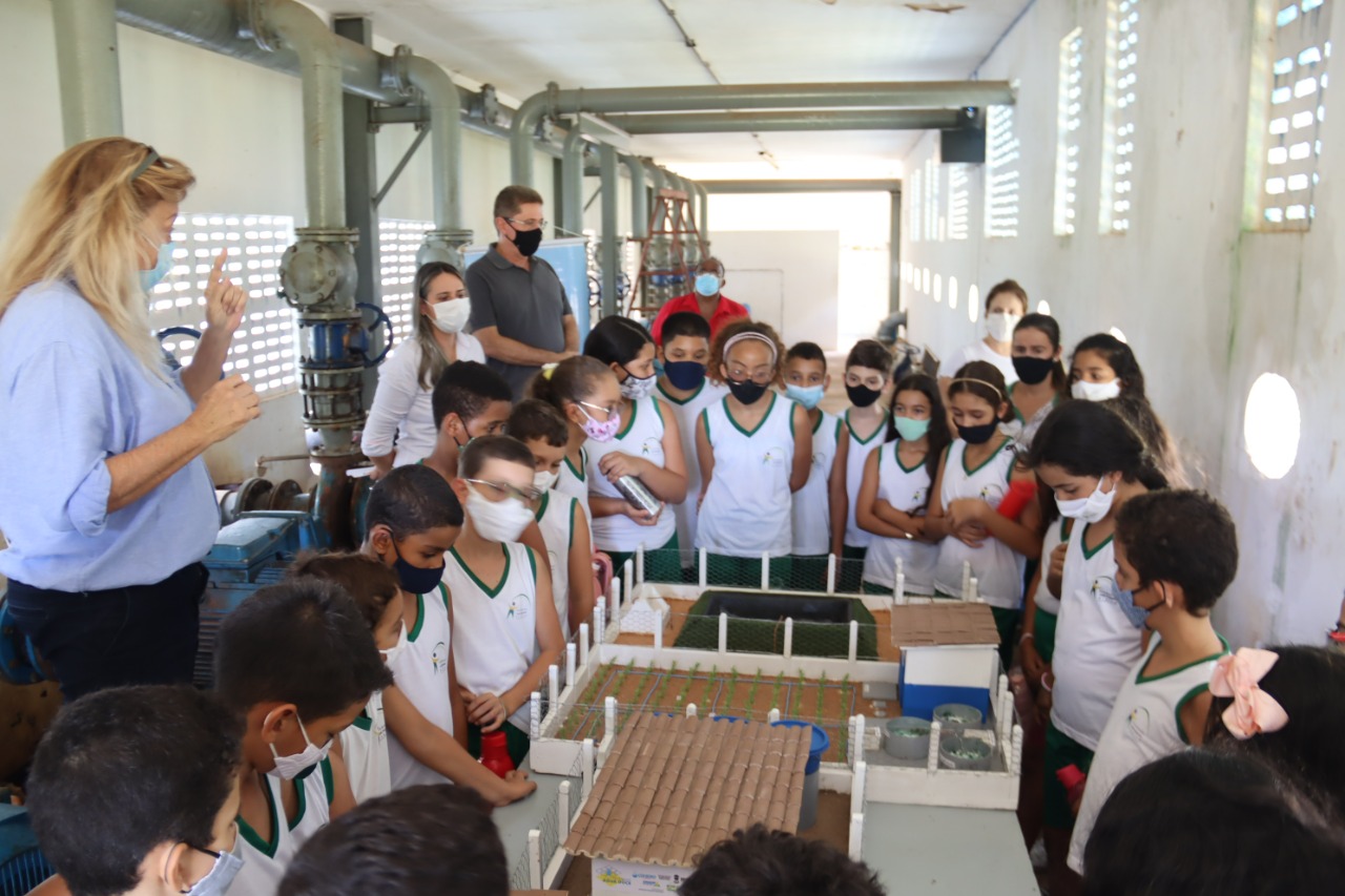 Cohidro conclui Semana da Água com visita de estudantes em perímetro de Lagarto