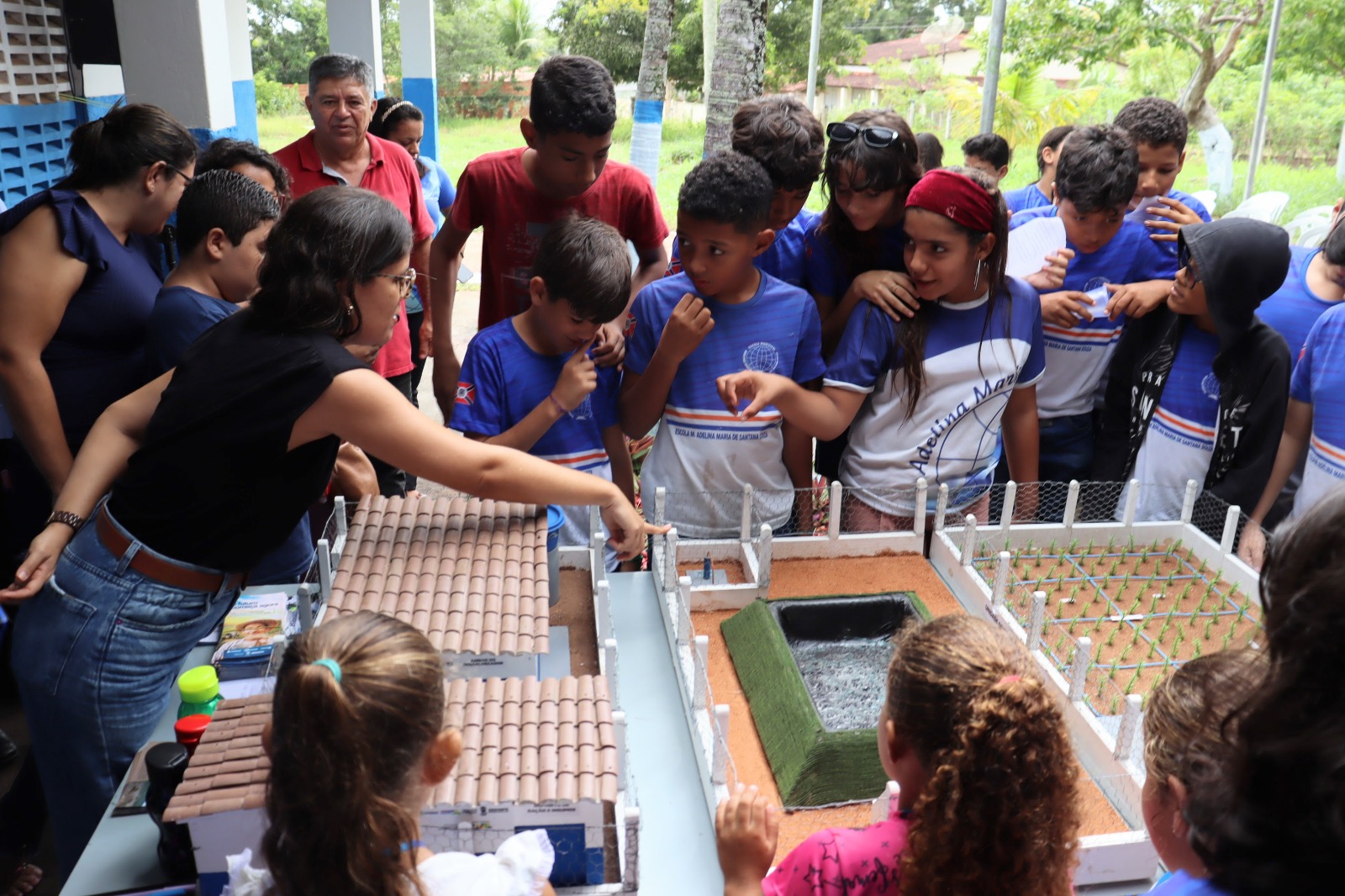 Companhia estadual promove Dia da Água para estudantes em perímetro irrigado de Lagarto