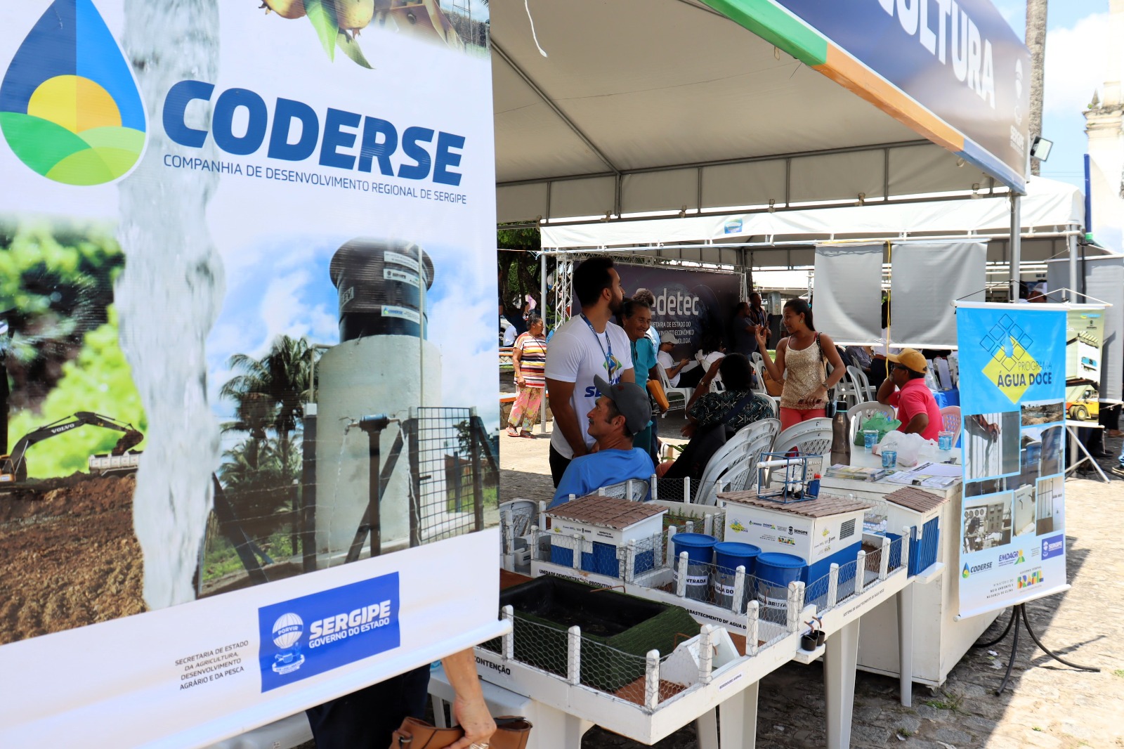 Agricultores e pescadores aprovam serviços e informações ofertadas no ‘Sergipe é aqui’ em Santo Amaro das Brotas