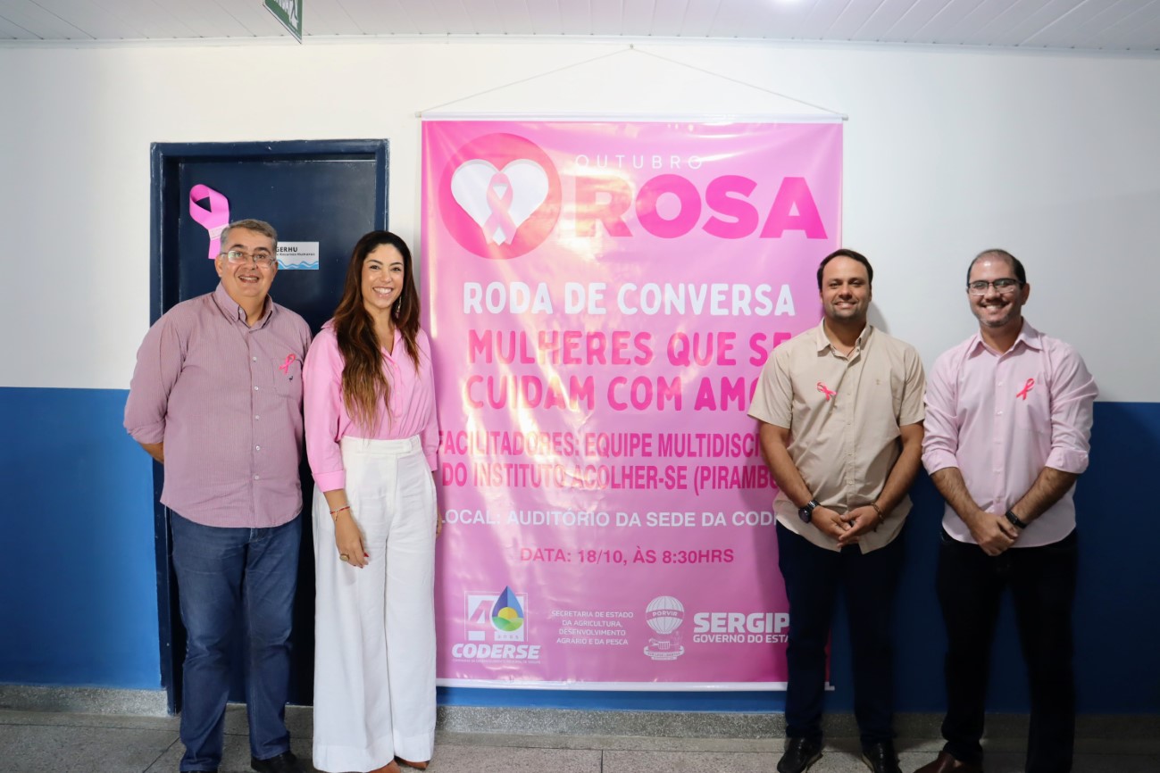 [galeria de fotos] Outubro Rosa na Coderse terá a roda de conversa ‘Mulheres que se cuidam com amor’