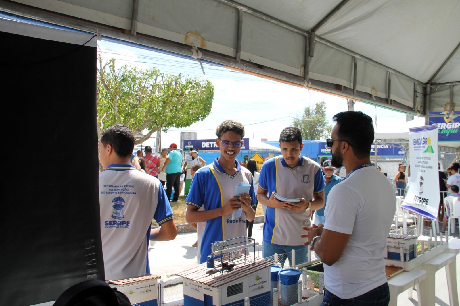 Secretaria de Agricultura e empresas vinculadas consolidam ações nesse dia de governo itinerante em Tobias Barreto