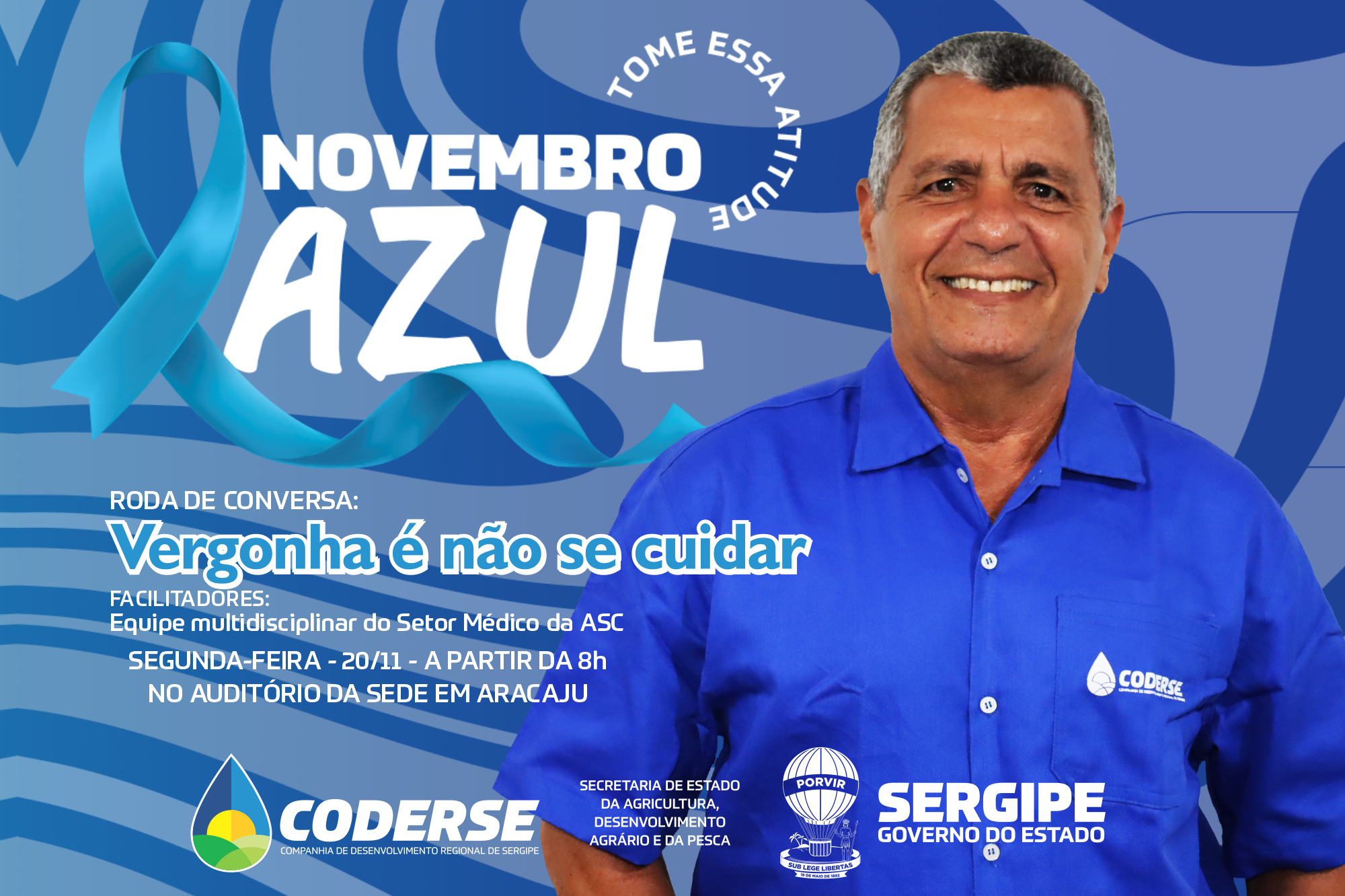 [galeria de fotos] Novembro Azul: Vergonha é não se cuidar