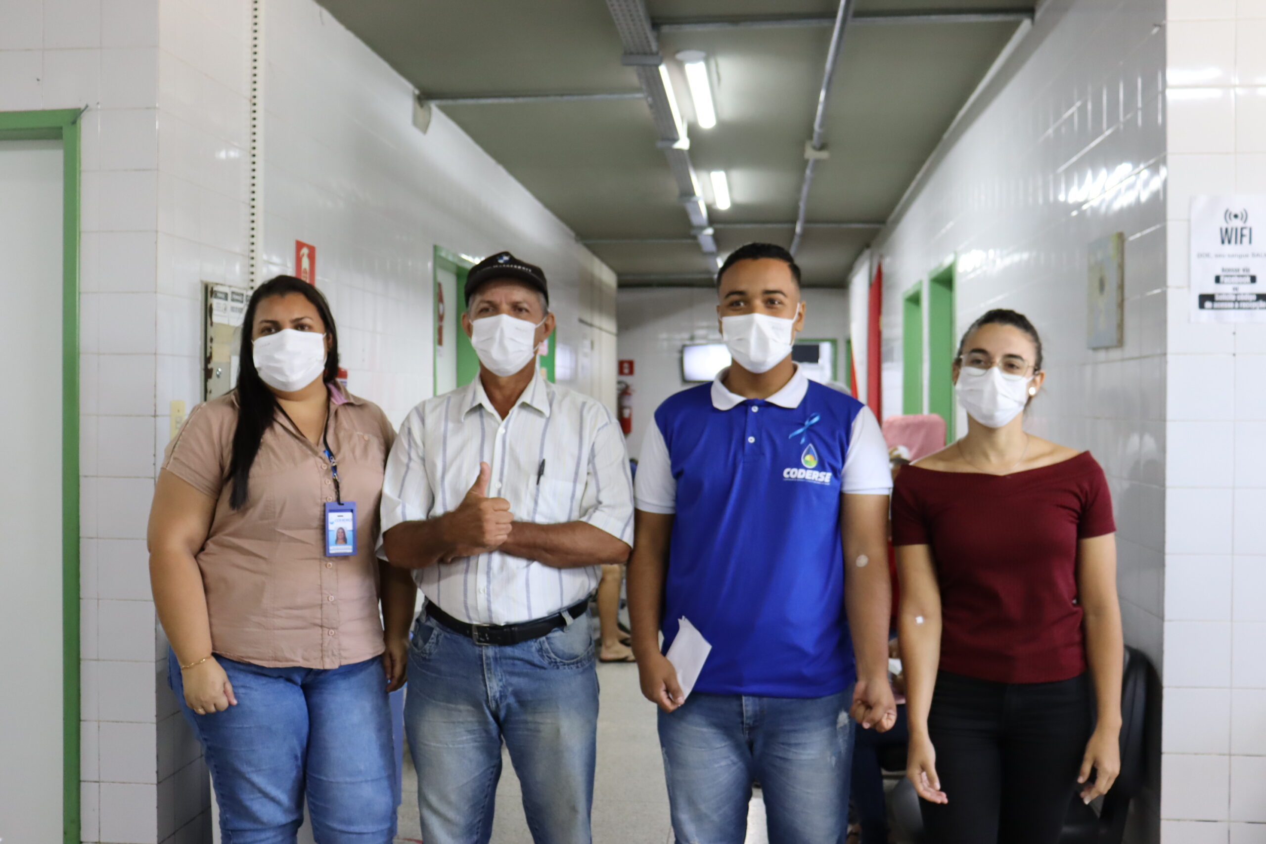 [galeria de fotos] ‘Codersianos do Bem’ doam sangue no Hemose