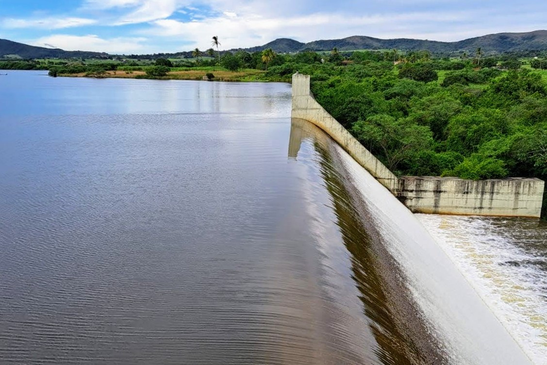 Barragens dos perímetros públicos irrigados de Sergipe estão cheias