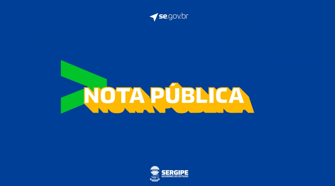 Nota pública: Rodovia SE-160 será interditada parcialmente para execução de serviços da Coderse