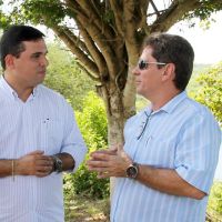 Presidente Felizola e o diretor João Fonseca - foto Ascom-Cohidro