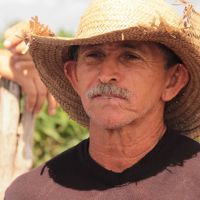 Com a esposa, Delfino comercializa orgânicos na Feira da Agricultura Familiar da Seidh em Aracaju