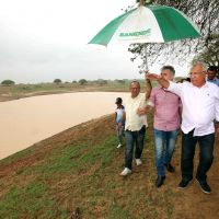 Foram investidos mais de R$ 100 mil para limpar, recuperar e ampliar a barragem que abastece, além de Glória, os municípios de Carira, Monte Alegre, e até municípios baianos / Foto: André Moreira/ASN