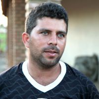 'Recebemos bombas novas no perímetro, que ajudaram 100% na irrigação, e está funcionando tudo direitinho', disse o agricultor Genivaldo de Jesus (Maradona), proprietário de um dos 421 lotes do perímetro irrigado de Lagarto - Foto: André Moreira/ASN