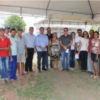 Agricultores orgânicos do Perímetro Piauí, diretores (Paulo, Felizola, Jorge e João), gerentes (Sônia e Gildo) e técnicos (Marcos e Terezinha) da Cohidro