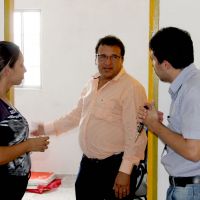 Conab também esteve verificando as instalações do Cras de Canindé - foto: Ascom/Cohidro