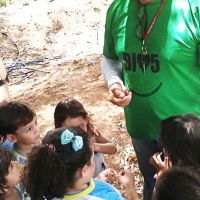 O Técnico Agrícola fez uma apresentação focada nos tipos e a utilidade das plantas - foto acervo Tito Reis