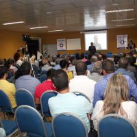 Instante mais aguardado do evento foi a palestra de Carlos Ayres Britto