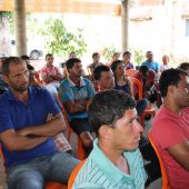 Os irrigantes do Perímetro Piauí e associados à APPIP assinaram contrato com a Conab para entrega de 296 ton de alimentos - Foto Ascom-Cohidro