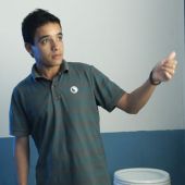 O estudante bolsista Elton Silva. Foto: Ariel Carmo