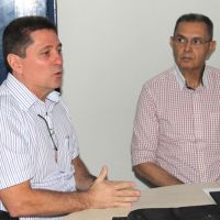 Diretores da Cohidro João Quintiliano e Mardoqueu