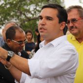 Felizola na entrega do Caraíbas - Foto Fernando Augusto (Ascom-Cohidro)