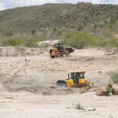 Barragem na Serra da Guia em obras -Foto Fernando Augusto(Ascom/Cohidro)
