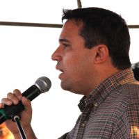 Presidente Felizola considera a aptidão do Sertão para gado de leite, fator primordial para o Balde Cheio dar certo em Canindé - Foto Fernando Augusto (Ascom-Cohidro)