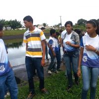 Estudantes percorrem a sede do Perímetro Piaui