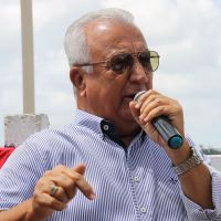 Jackson Barreto disse estar sendo o maior investimento já feito em Simão Dias, pelo Governo, o que inclui os sistemas do Maria Bonita e do Sítio Alto - foto Fernando Augusto (Ascom Coihidro)