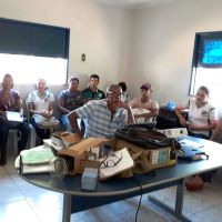Aulas teóricas também foram aplicadas - foto Andrea Santos (Califórnia-Cohidro)