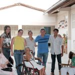Equipe da Inclusão no Asilo São Francisco - Foto Fernando Augusto (Ascom Cohidro)