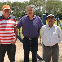 Diretor Paulo Sobral ladeado dos engenheiros civis Clayton Araújo e Valdir Pinto, responsáveis pelas obras dos quatro sistemas - Foto Fernando Augusto-Ascom Cohidro