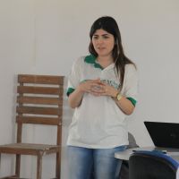 Annelise Aragão aplicou a formação profissional rural - foto Ascom Cohidro