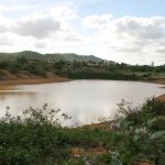 Barragem Manoel Soares, em Frei Paulo, resistiu todo período de seca e fez recarga durante às trovoadas - (foto Ascom Cohidro - Fernando Augusto)