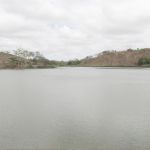 Barragem do Algodão, em Cedro de São João, mesmo com pouca chuva na região, obras garantiram acúmulo de água (foto Ascom Cohidro - Fernando Augusto )