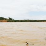 Barragem no povoado Mancinha, em Carira, acumulou boa quantidade de água nas trovoadas de 2018 (foto (Ascom Cohidro - Fernando Augusto)