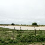 No assentamento Francisco José dos Santos, barragem recuperada em 2017, só teve chuvas para encher em 2018 (foto Ascom Cohidro - Fernando Augusto)