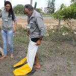Produtores assistiam as capacitações mais também interagiam nas aulas práticas (Foto: Ascom/Cohidro)