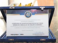 Pela parceria de sucesso e pelos relevantes serviços prestados à Engenharia e à Agronomia no estado de Sergipe e ao sistema Confea/Crea - Foto Fernando Augusto (Ascom/Cohidro)